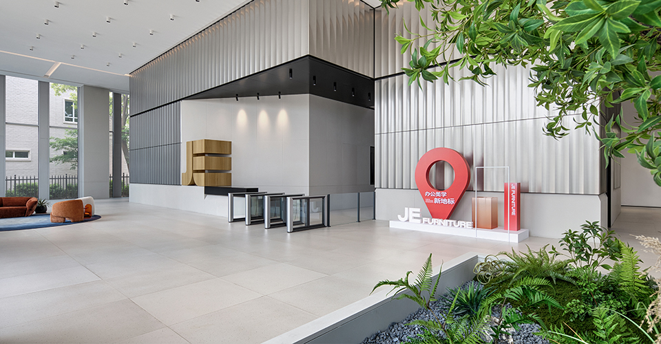 JE Furniture Corporate Showroom | Redefining Modern Office Furniture Spaces