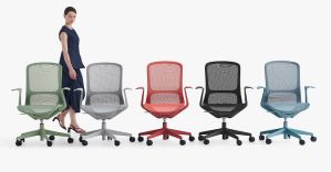 CH-589 Modern Office Chair | Lightweight Ergonomic Design by JE Furniture
