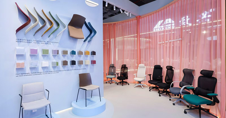 JE Furniture at CIFF Shanghai: Material Innovation Meets Workplace Experience