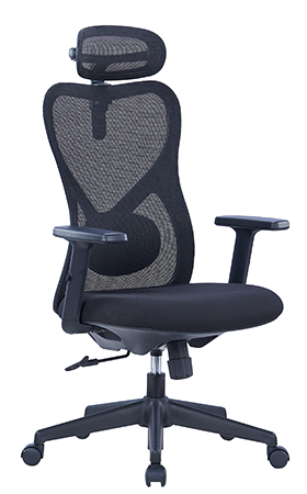 A Full-function Staff Chair with Visual Three-dimensional Support