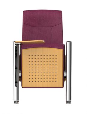 The Gentleman 1218 design aims for a noble and elegant hall seat, blending the classic Eames chair style with a curved back for an original and elegant look