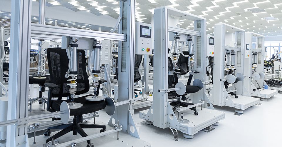 JE Furniture Testing Center: Certified Quality & Safety for Office Seating
